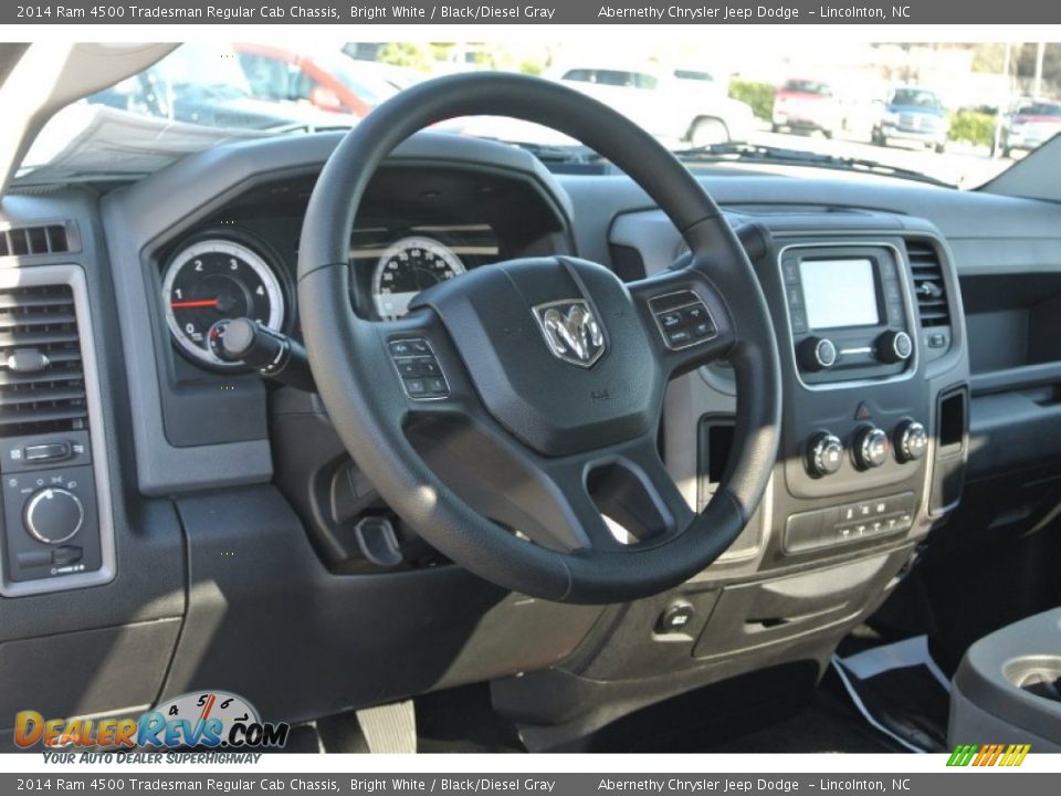2014 Ram 4500 Tradesman Regular Cab Chassis Bright White / Black/Diesel Gray Photo #23