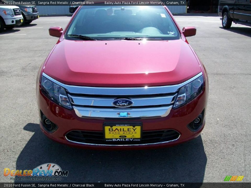 2010 Ford Fusion SE Sangria Red Metallic / Charcoal Black Photo #1