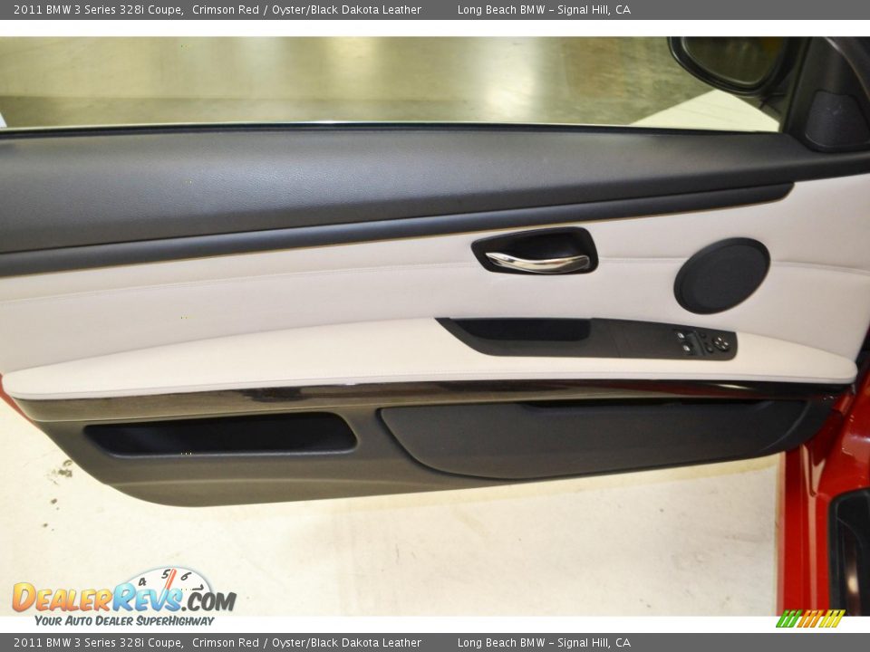 2011 BMW 3 Series 328i Coupe Crimson Red / Oyster/Black Dakota Leather Photo #16