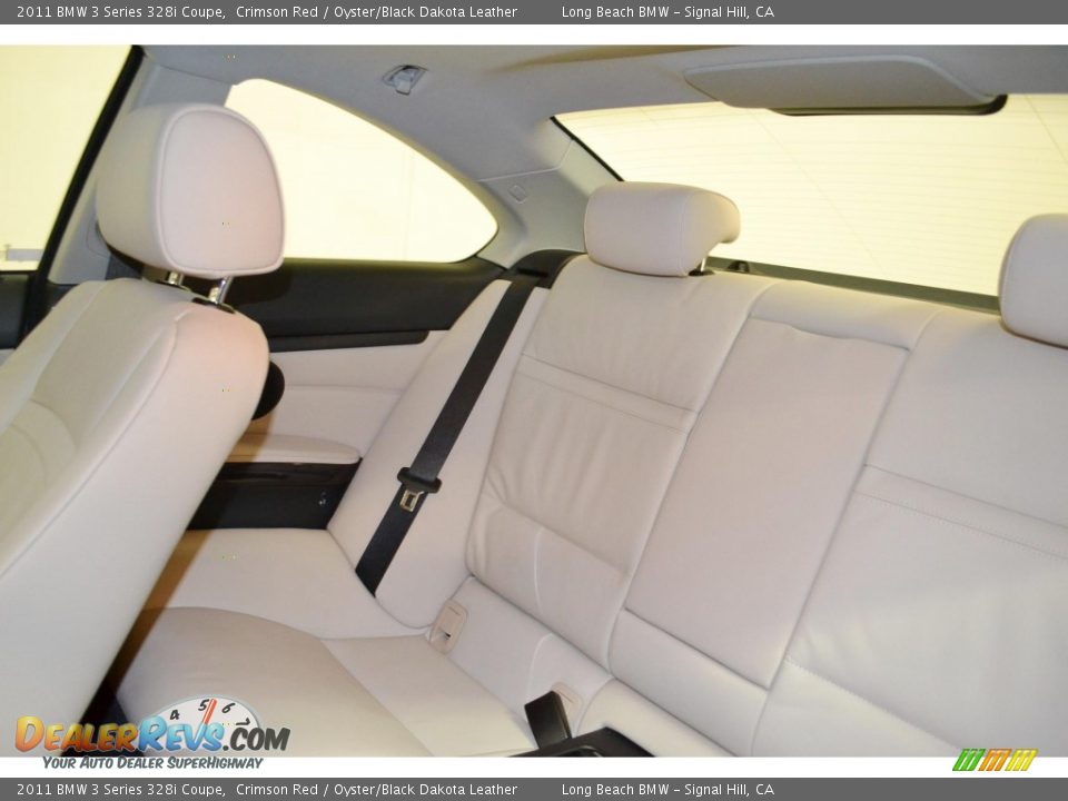 2011 BMW 3 Series 328i Coupe Crimson Red / Oyster/Black Dakota Leather Photo #18
