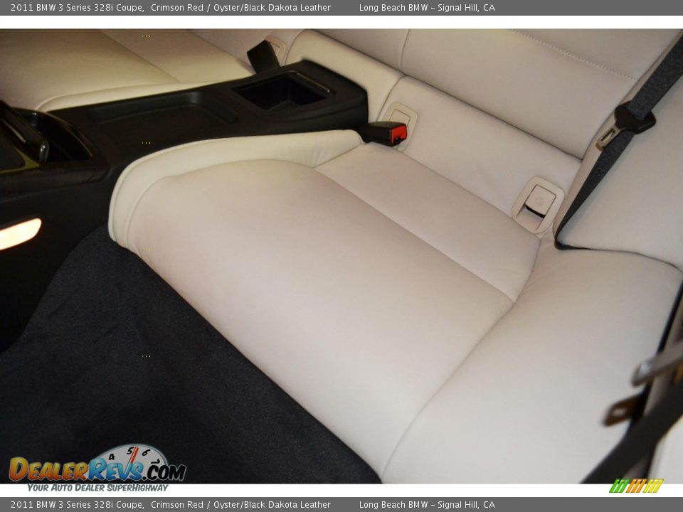 2011 BMW 3 Series 328i Coupe Crimson Red / Oyster/Black Dakota Leather Photo #19