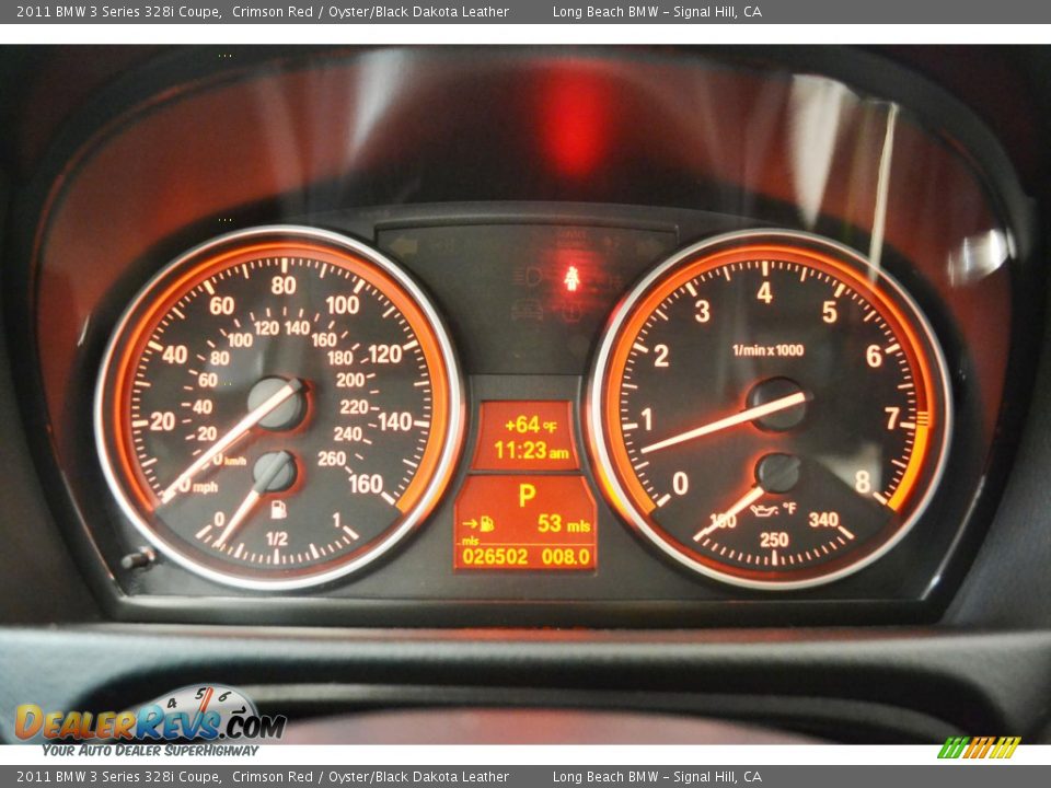 2011 BMW 3 Series 328i Coupe Crimson Red / Oyster/Black Dakota Leather Photo #21