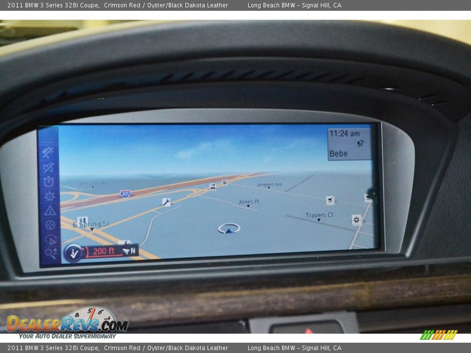 2011 BMW 3 Series 328i Coupe Crimson Red / Oyster/Black Dakota Leather Photo #23