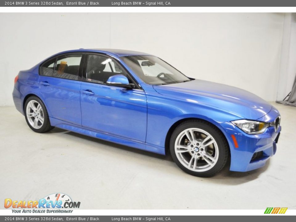 Front 3/4 View of 2014 BMW 3 Series 328d Sedan Photo #2