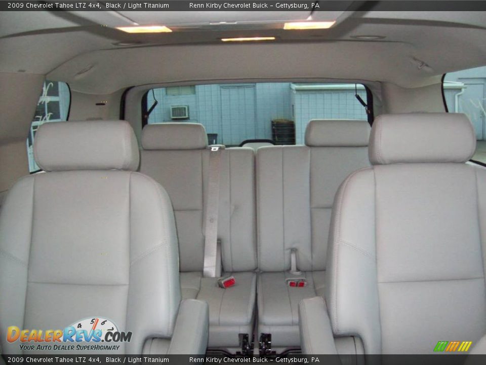 2009 Chevrolet Tahoe LTZ 4x4 Black / Light Titanium Photo #14