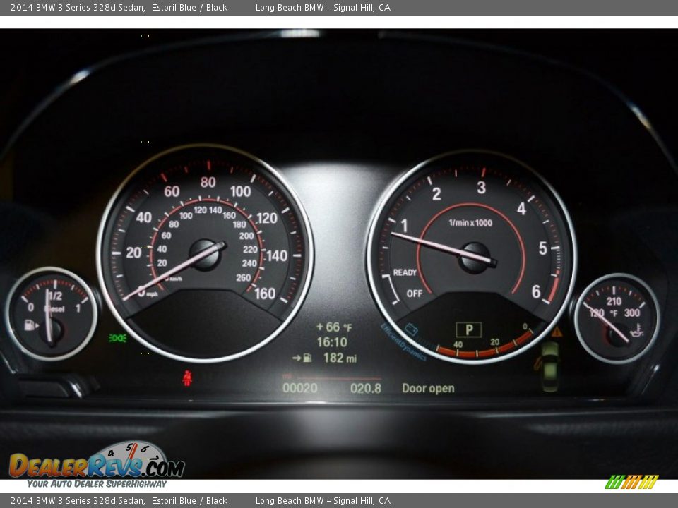 2014 BMW 3 Series 328d Sedan Gauges Photo #9