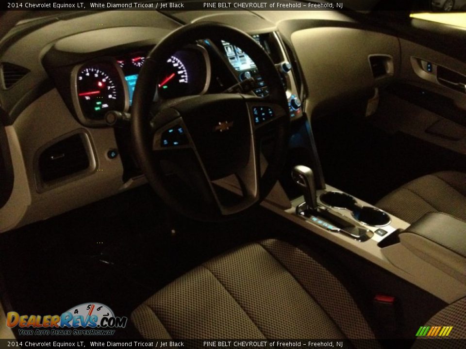 2014 Chevrolet Equinox LT White Diamond Tricoat / Jet Black Photo #7