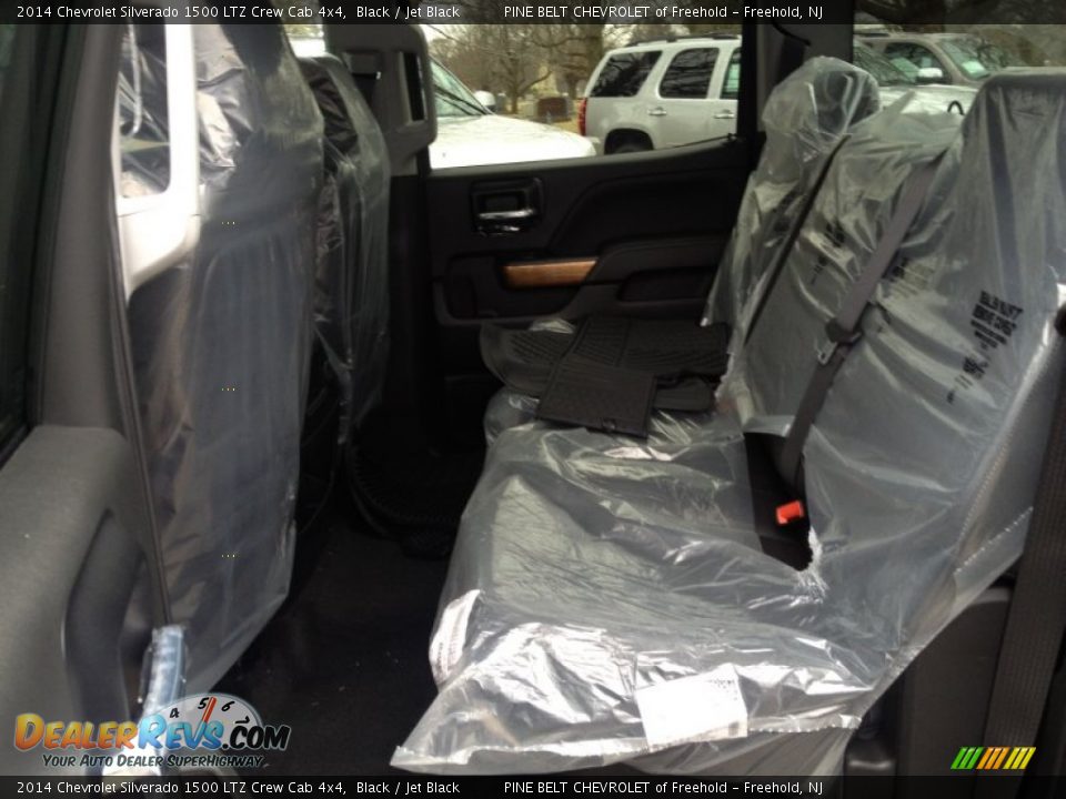 2014 Chevrolet Silverado 1500 LTZ Crew Cab 4x4 Black / Jet Black Photo #6