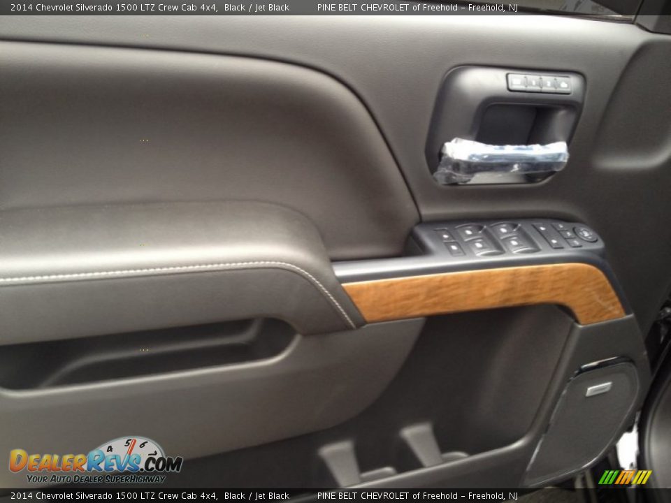 2014 Chevrolet Silverado 1500 LTZ Crew Cab 4x4 Black / Jet Black Photo #7