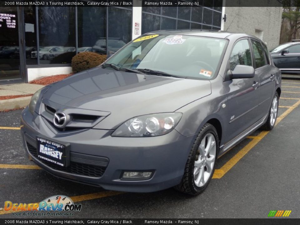 2008 Mazda MAZDA3 s Touring Hatchback Galaxy Gray Mica / Black Photo #1