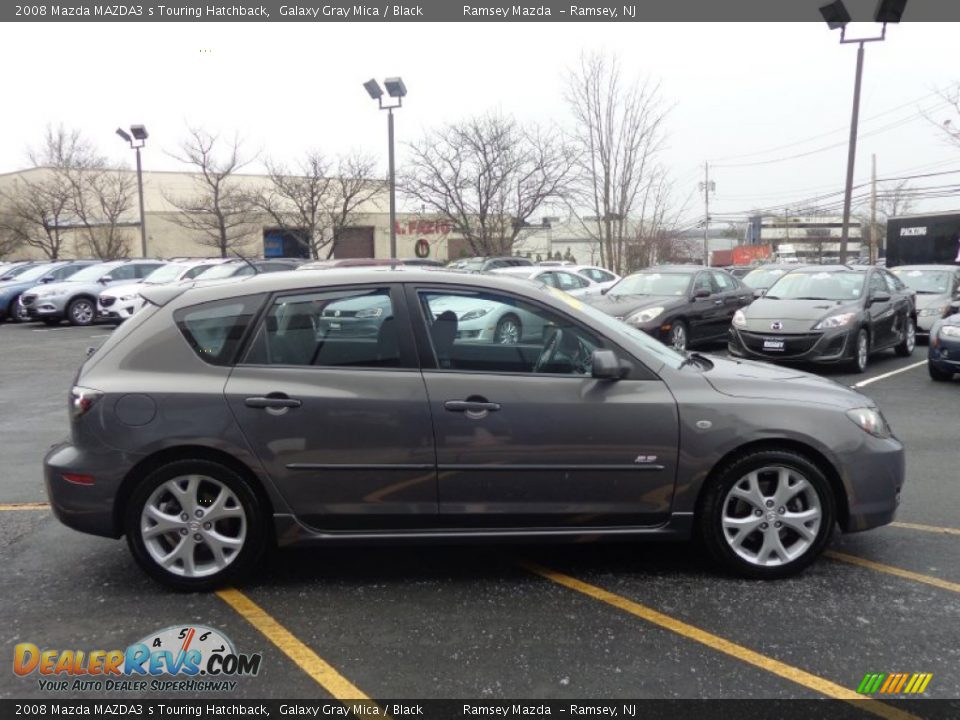 2008 Mazda MAZDA3 s Touring Hatchback Galaxy Gray Mica / Black Photo #4