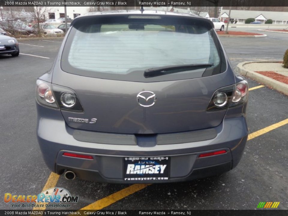 2008 Mazda MAZDA3 s Touring Hatchback Galaxy Gray Mica / Black Photo #6