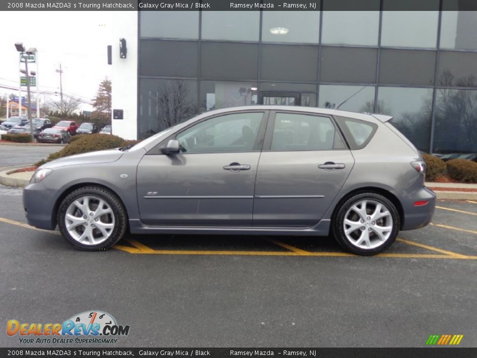 Galaxy Gray Mica 2008 Mazda MAZDA3 s Touring Hatchback Photo #8