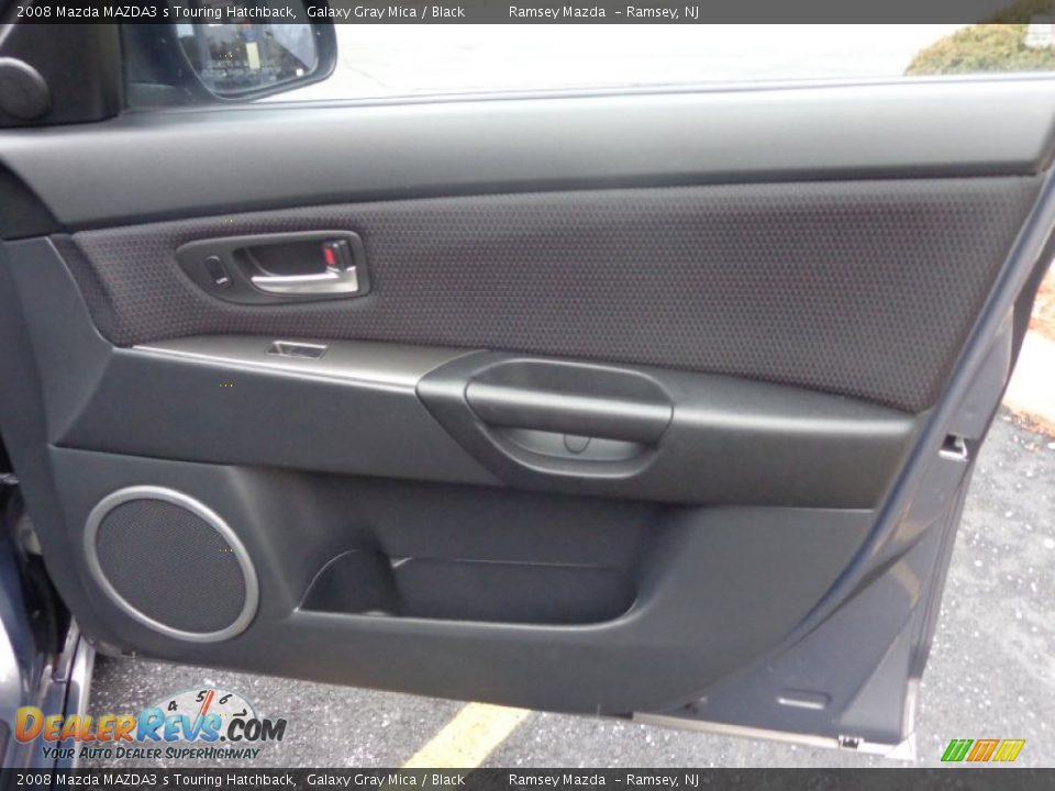2008 Mazda MAZDA3 s Touring Hatchback Galaxy Gray Mica / Black Photo #9