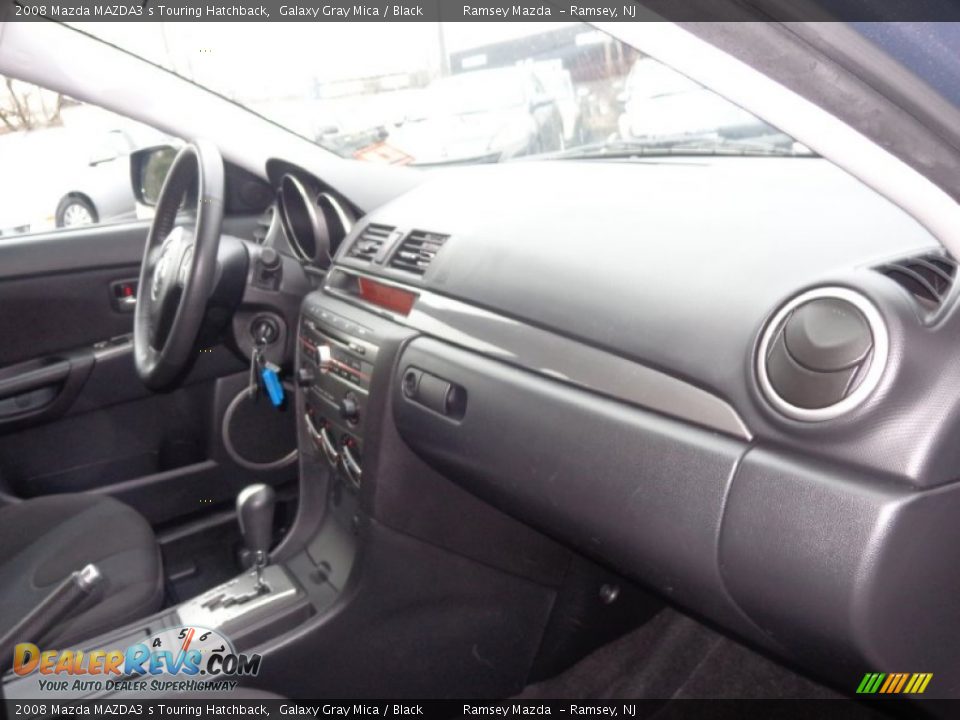 2008 Mazda MAZDA3 s Touring Hatchback Galaxy Gray Mica / Black Photo #10