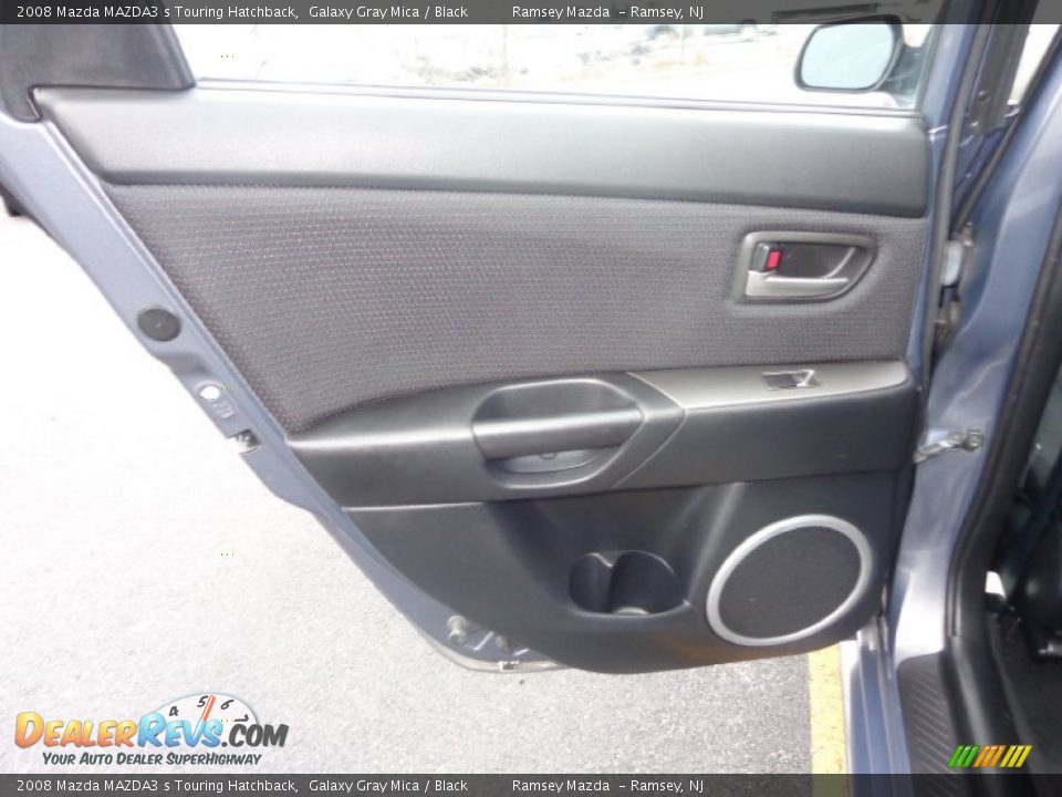 2008 Mazda MAZDA3 s Touring Hatchback Galaxy Gray Mica / Black Photo #15