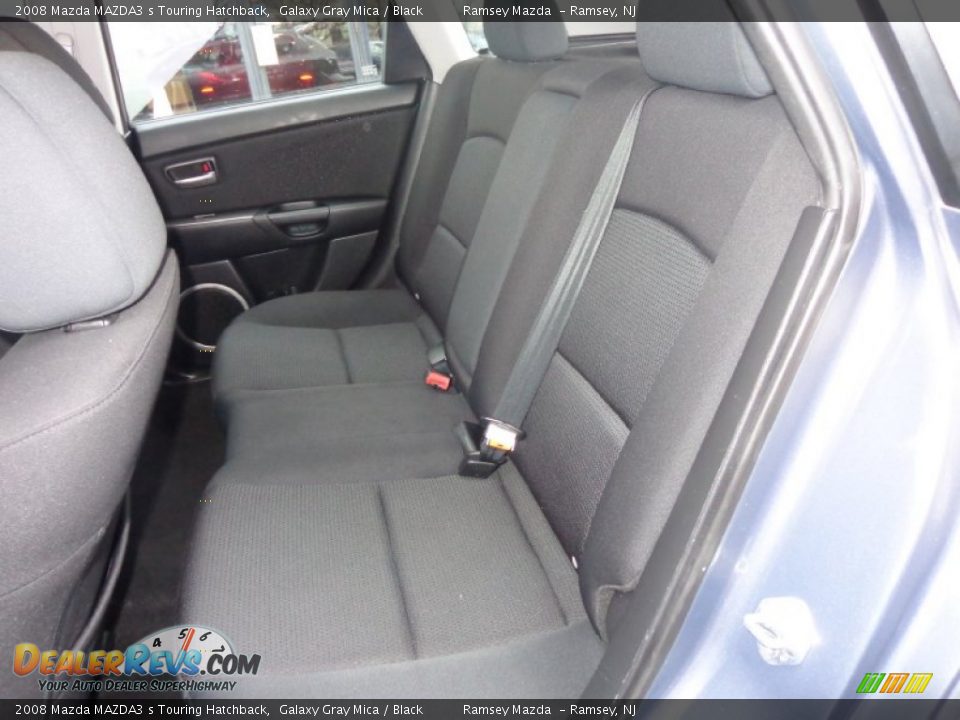 2008 Mazda MAZDA3 s Touring Hatchback Galaxy Gray Mica / Black Photo #16