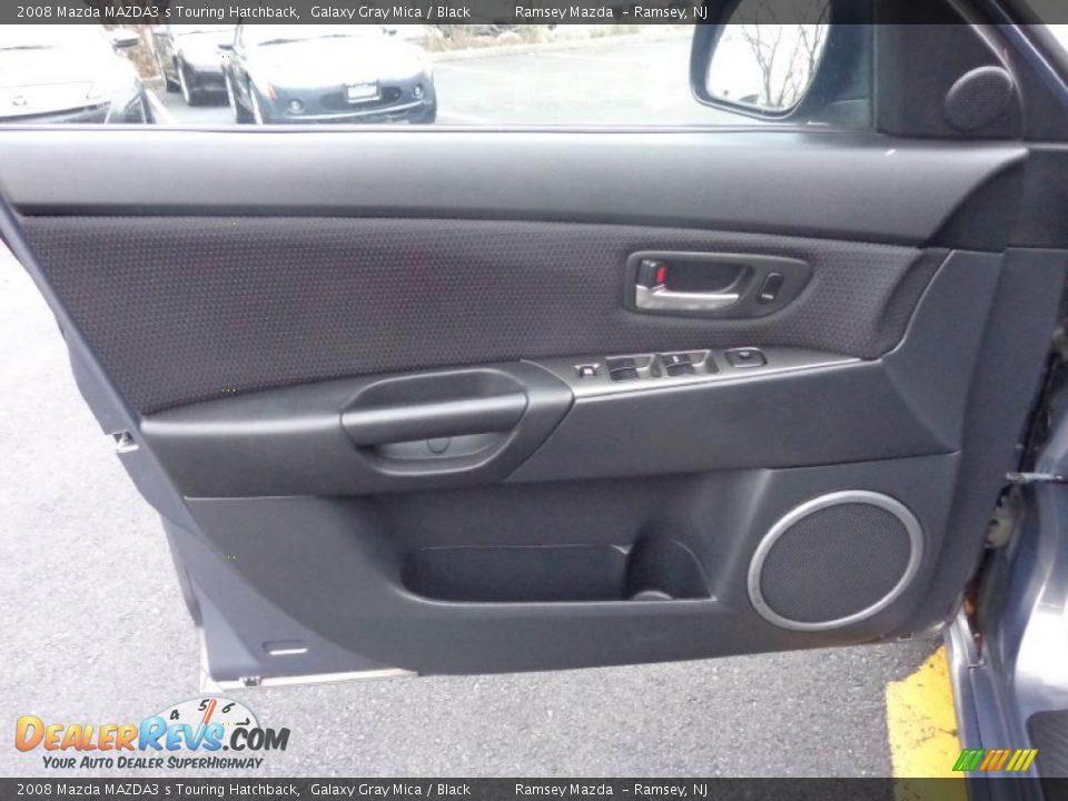 2008 Mazda MAZDA3 s Touring Hatchback Galaxy Gray Mica / Black Photo #17