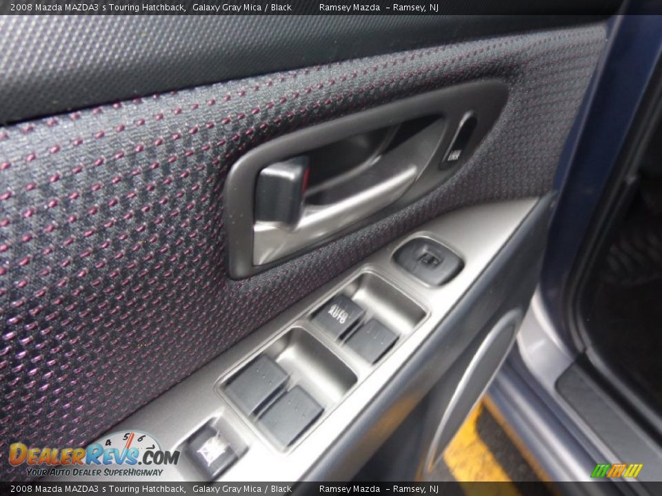 2008 Mazda MAZDA3 s Touring Hatchback Galaxy Gray Mica / Black Photo #18