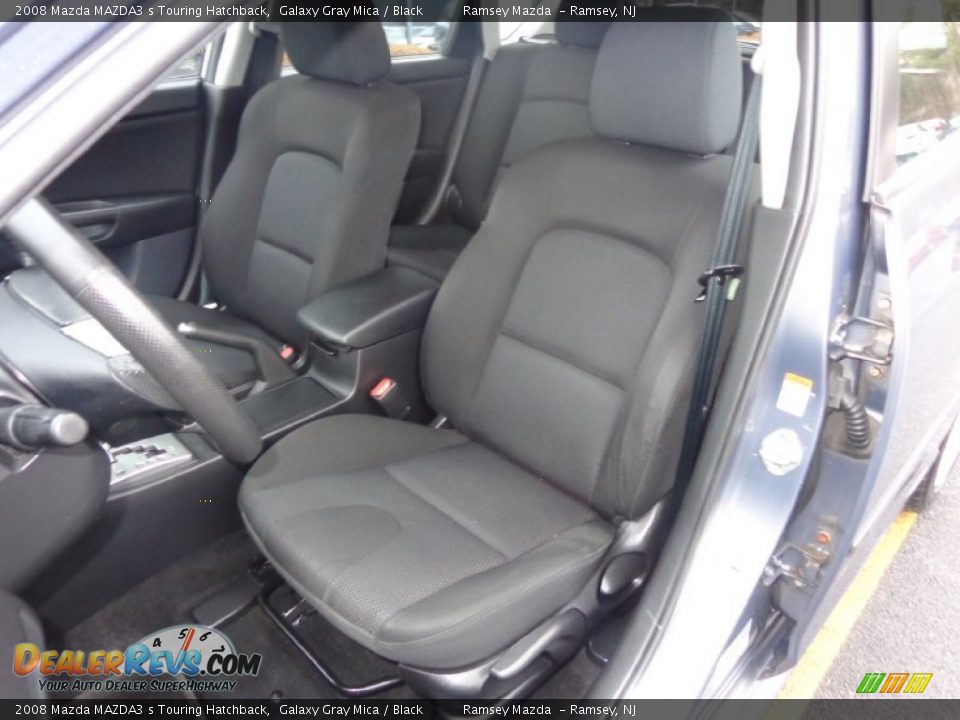 2008 Mazda MAZDA3 s Touring Hatchback Galaxy Gray Mica / Black Photo #19
