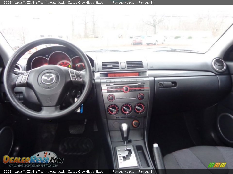 2008 Mazda MAZDA3 s Touring Hatchback Galaxy Gray Mica / Black Photo #20