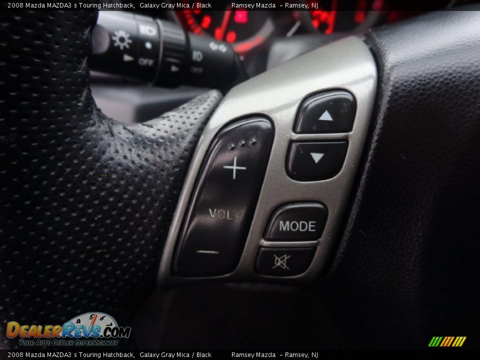 2008 Mazda MAZDA3 s Touring Hatchback Galaxy Gray Mica / Black Photo #22