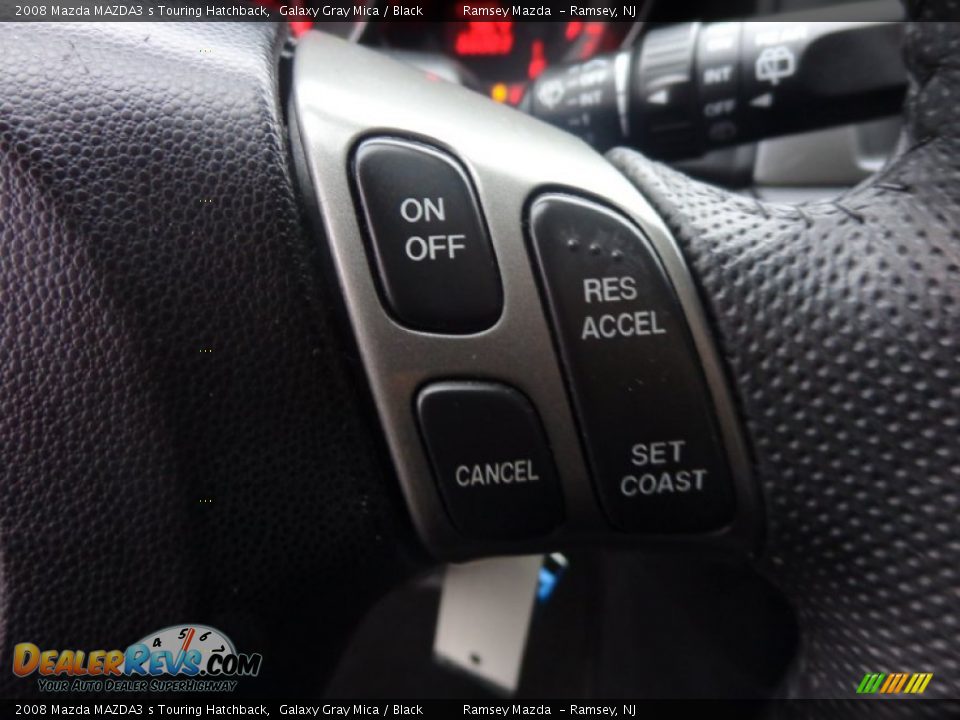 2008 Mazda MAZDA3 s Touring Hatchback Galaxy Gray Mica / Black Photo #23
