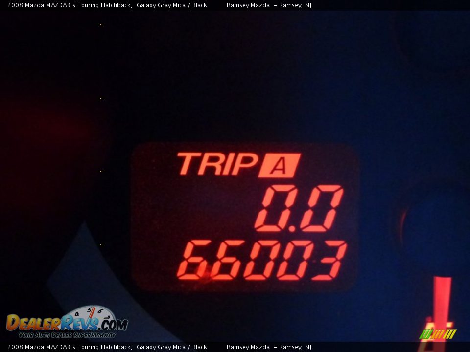 2008 Mazda MAZDA3 s Touring Hatchback Galaxy Gray Mica / Black Photo #25