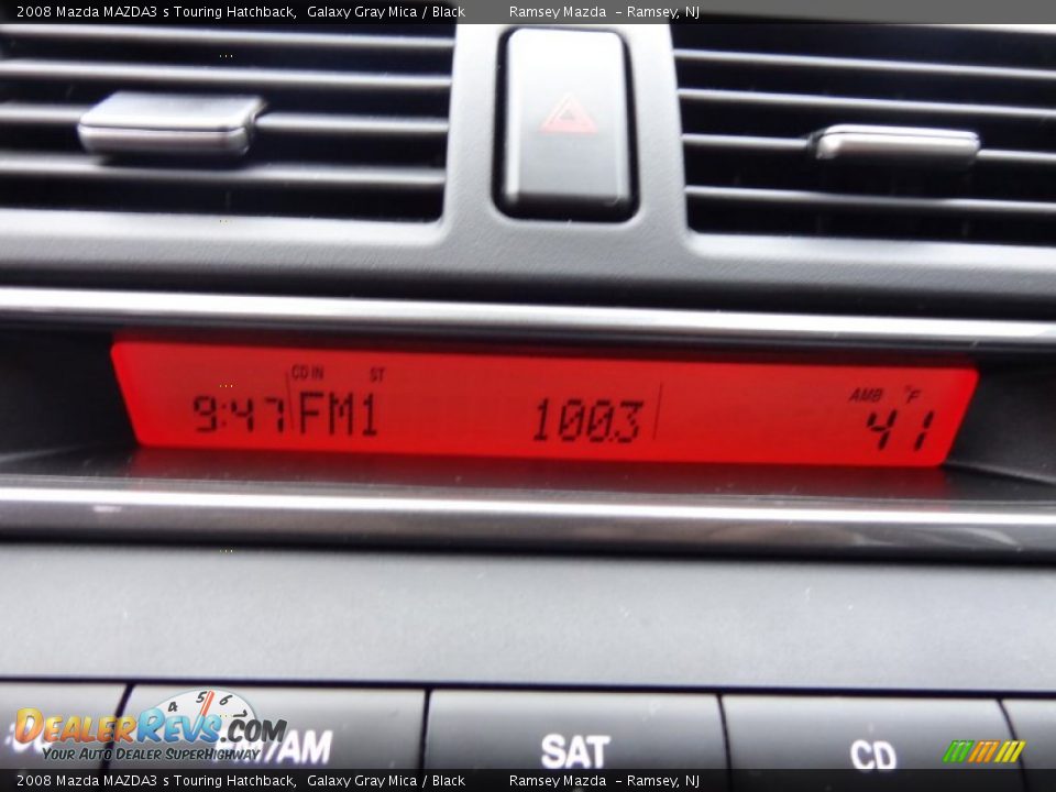 2008 Mazda MAZDA3 s Touring Hatchback Galaxy Gray Mica / Black Photo #27