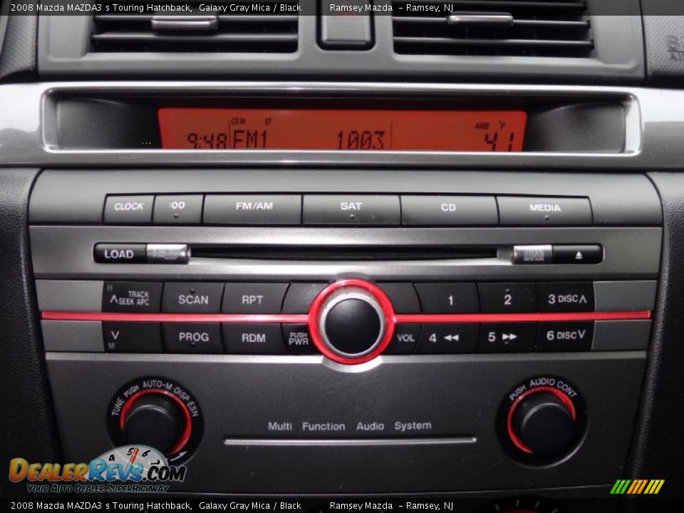 2008 Mazda MAZDA3 s Touring Hatchback Galaxy Gray Mica / Black Photo #28