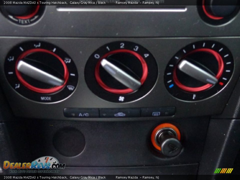 2008 Mazda MAZDA3 s Touring Hatchback Galaxy Gray Mica / Black Photo #29