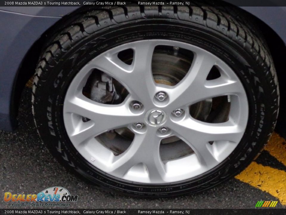 2008 Mazda MAZDA3 s Touring Hatchback Galaxy Gray Mica / Black Photo #32