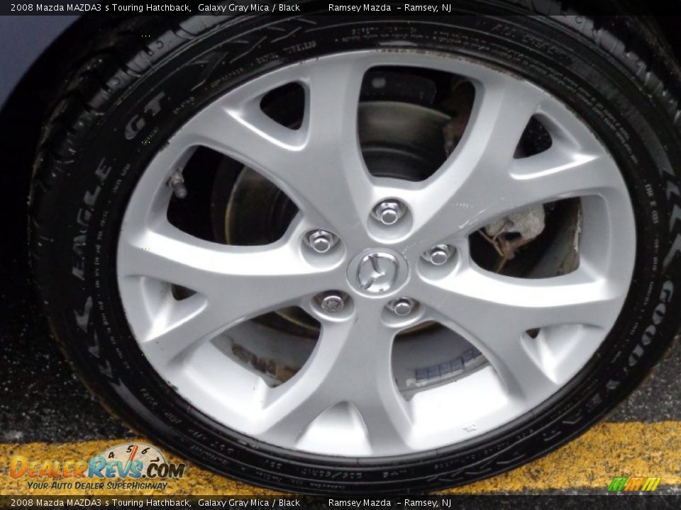2008 Mazda MAZDA3 s Touring Hatchback Galaxy Gray Mica / Black Photo #33