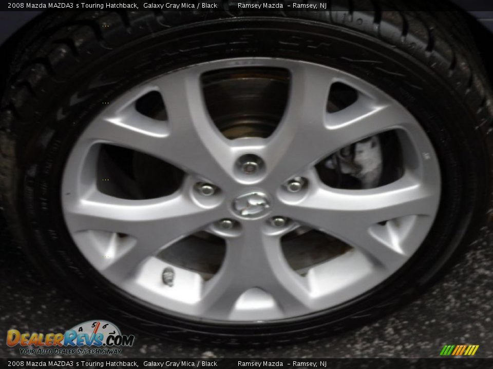2008 Mazda MAZDA3 s Touring Hatchback Galaxy Gray Mica / Black Photo #35