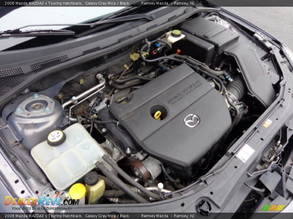 2008 Mazda MAZDA3 s Touring Hatchback Galaxy Gray Mica / Black Photo #36