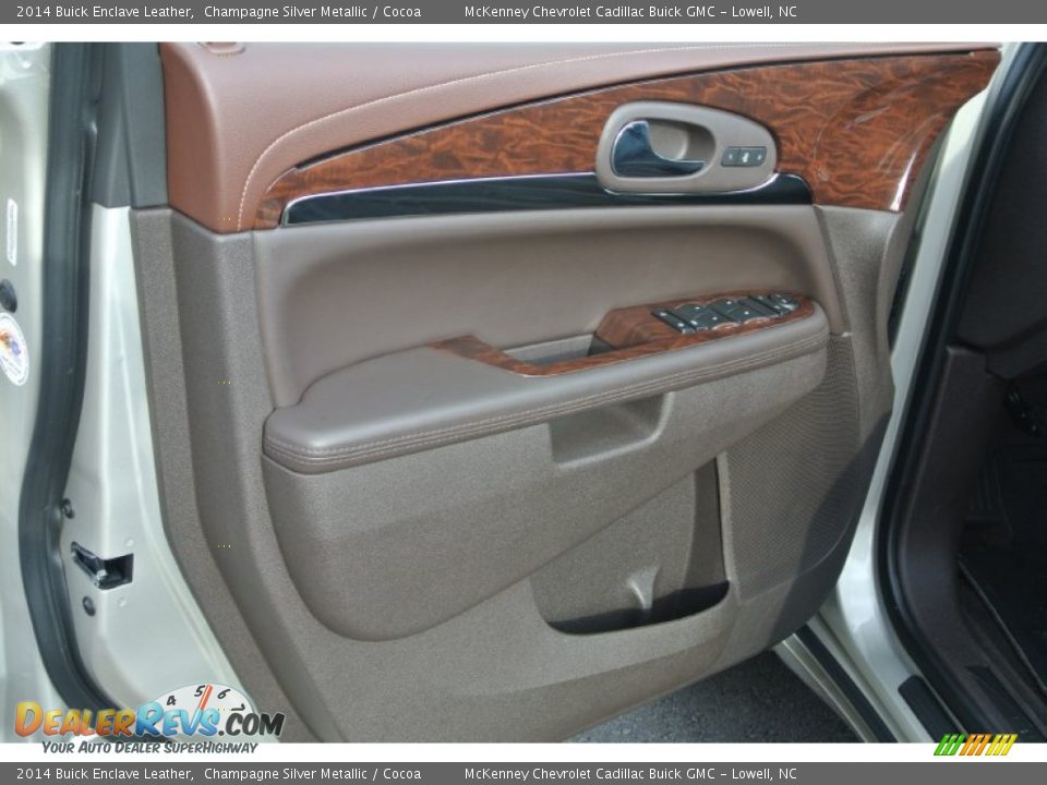 2014 Buick Enclave Leather Champagne Silver Metallic / Cocoa Photo #9