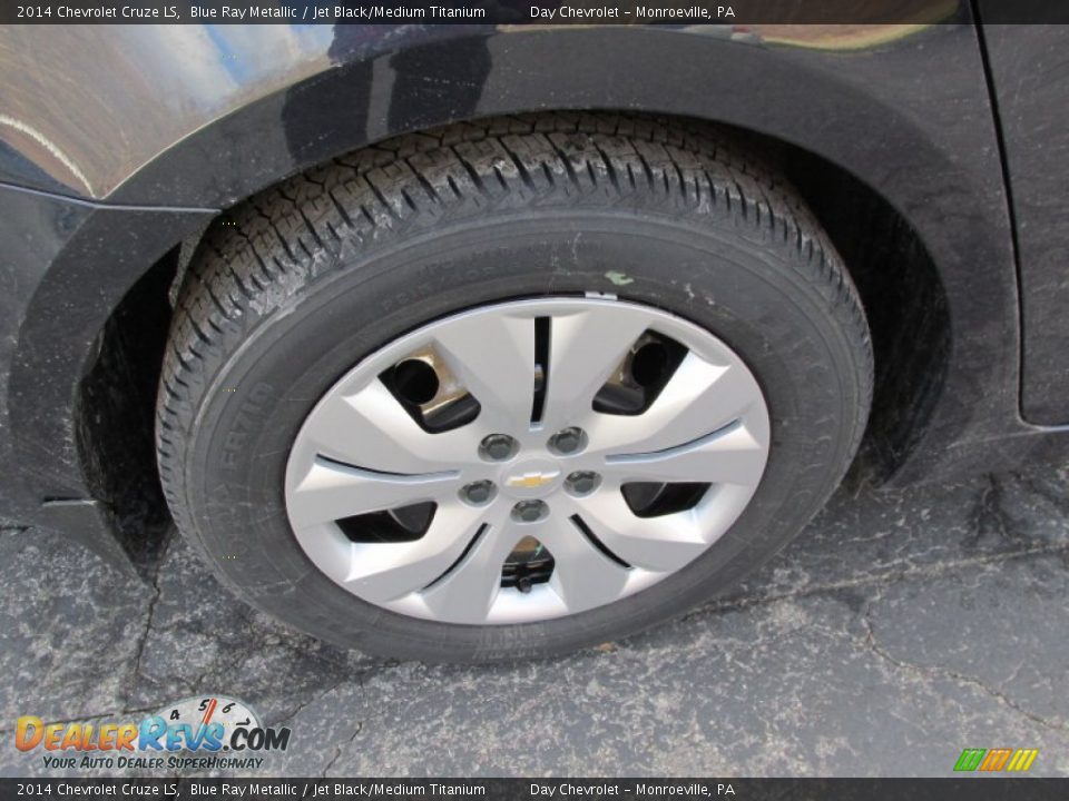 2014 Chevrolet Cruze LS Blue Ray Metallic / Jet Black/Medium Titanium Photo #3