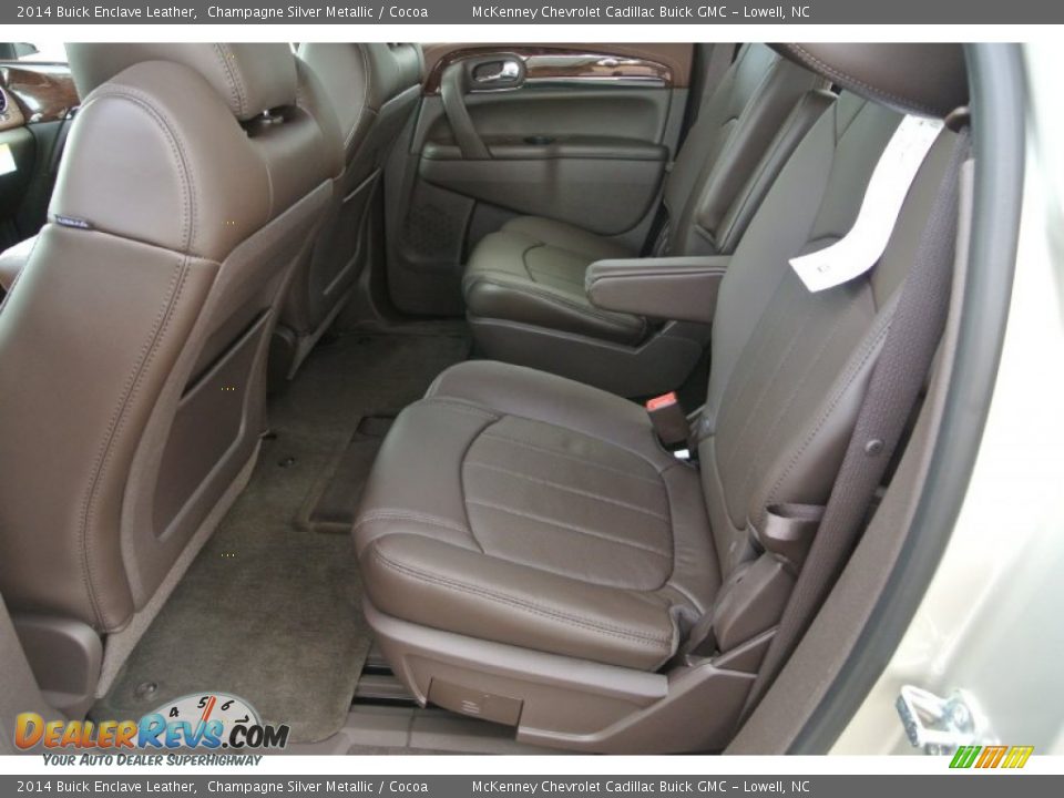 2014 Buick Enclave Leather Champagne Silver Metallic / Cocoa Photo #16