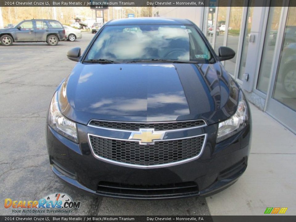 2014 Chevrolet Cruze LS Blue Ray Metallic / Jet Black/Medium Titanium Photo #8