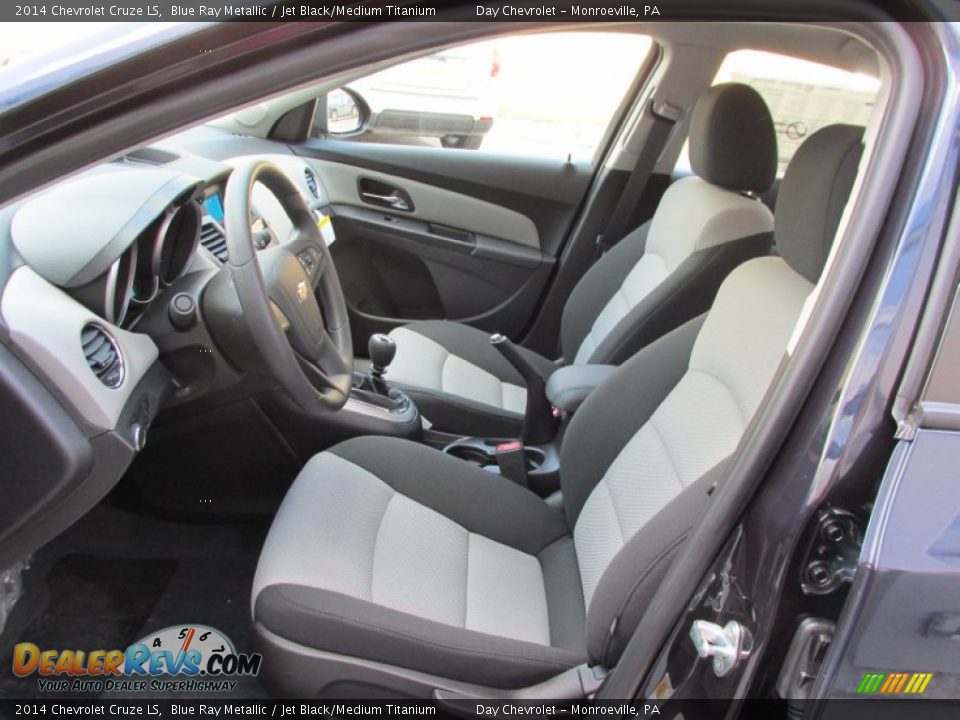 2014 Chevrolet Cruze LS Blue Ray Metallic / Jet Black/Medium Titanium Photo #11