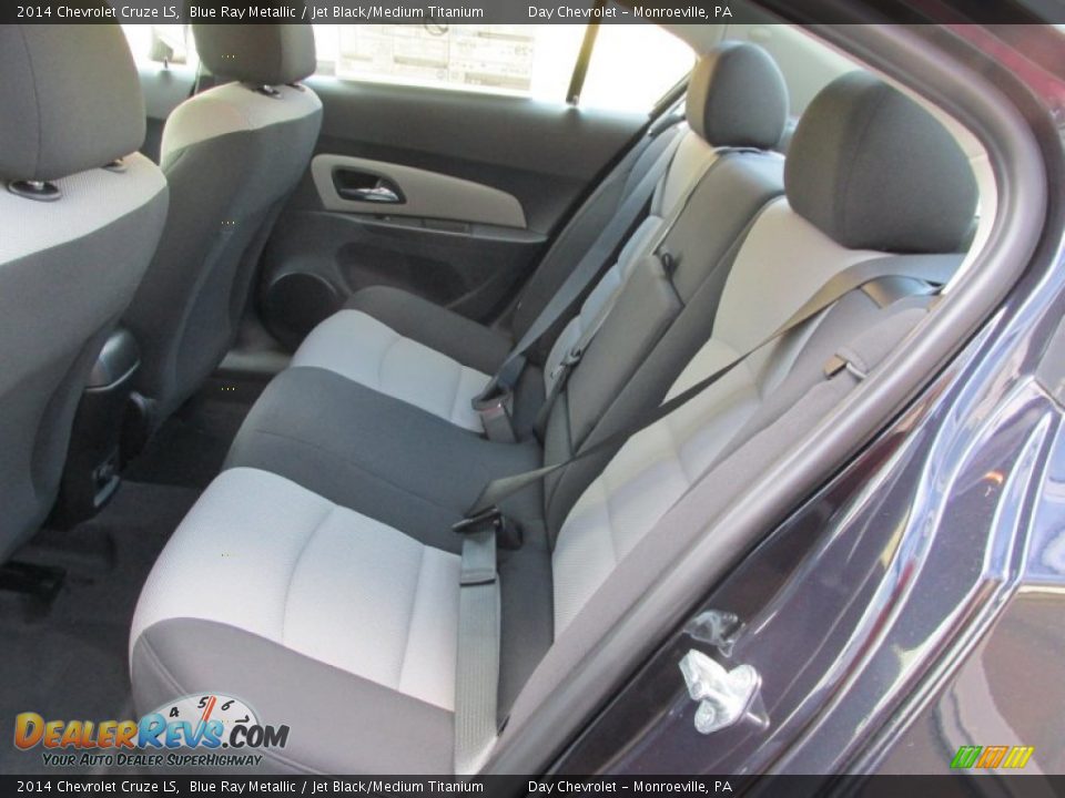 2014 Chevrolet Cruze LS Blue Ray Metallic / Jet Black/Medium Titanium Photo #12