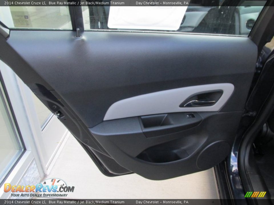 2014 Chevrolet Cruze LS Blue Ray Metallic / Jet Black/Medium Titanium Photo #13