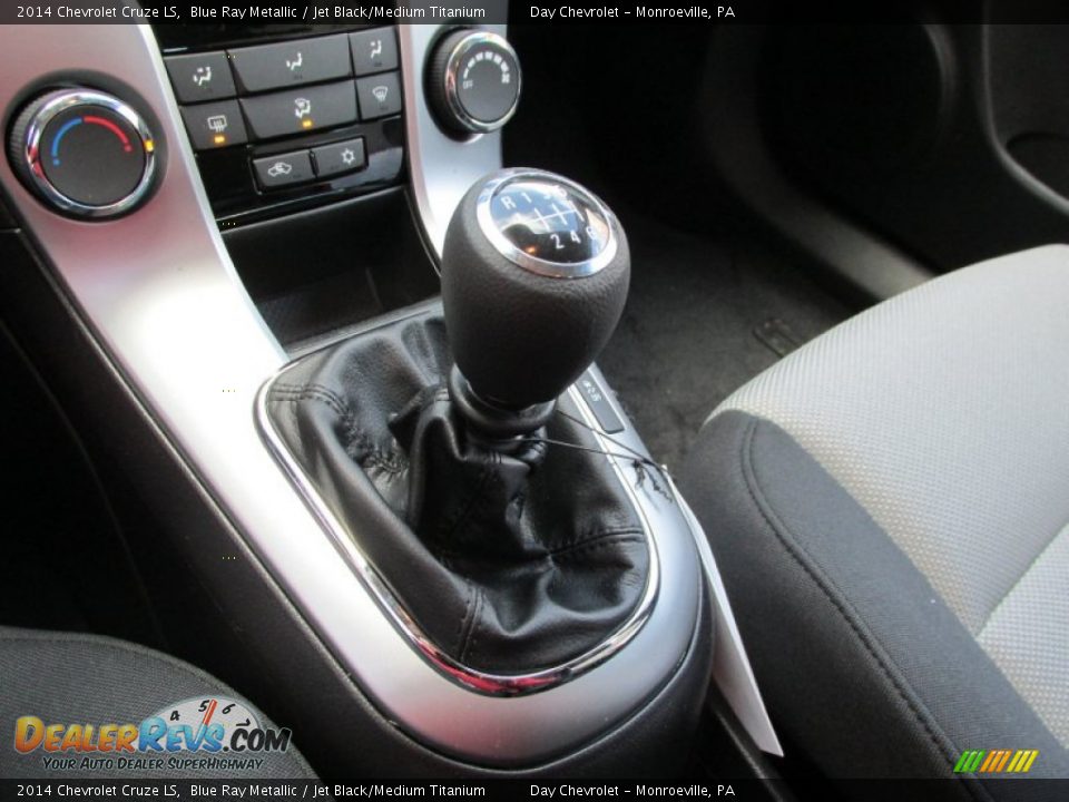 2014 Chevrolet Cruze LS Blue Ray Metallic / Jet Black/Medium Titanium Photo #16