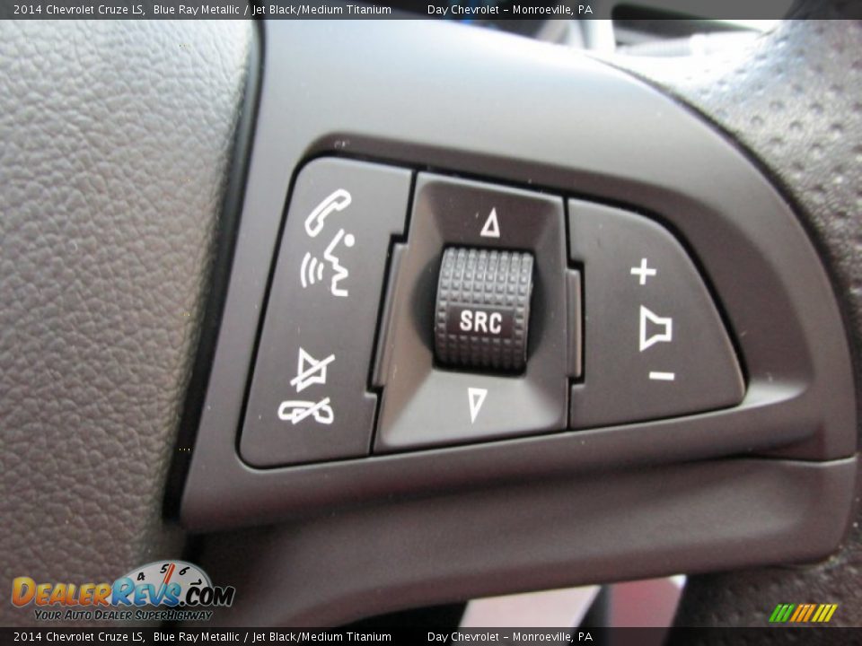 2014 Chevrolet Cruze LS Blue Ray Metallic / Jet Black/Medium Titanium Photo #18