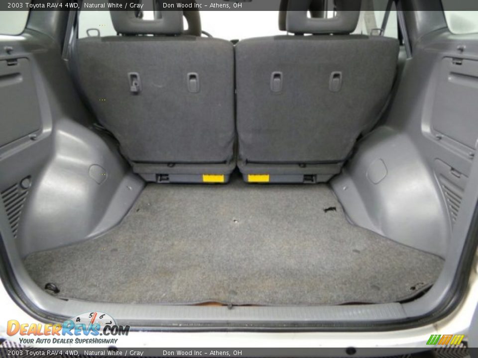 2003 Toyota RAV4 4WD Natural White / Gray Photo #7