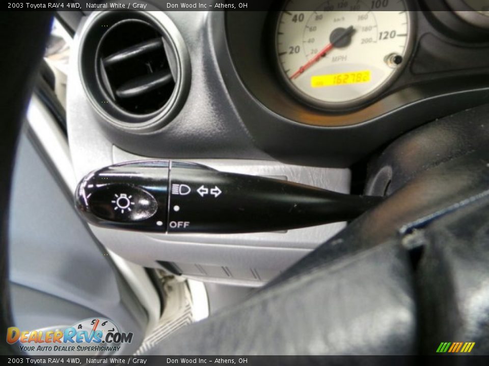 2003 Toyota RAV4 4WD Natural White / Gray Photo #19