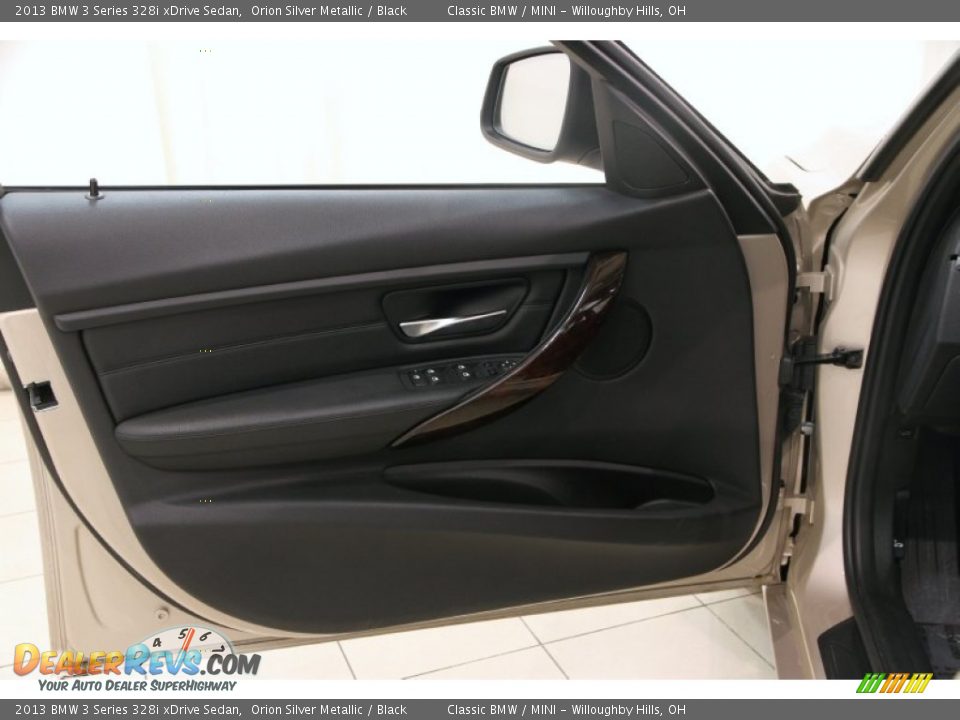 2013 BMW 3 Series 328i xDrive Sedan Orion Silver Metallic / Black Photo #5