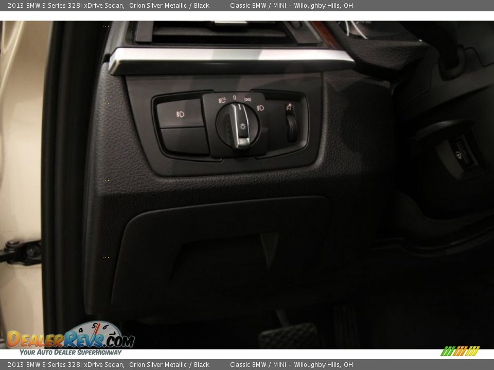 2013 BMW 3 Series 328i xDrive Sedan Orion Silver Metallic / Black Photo #7