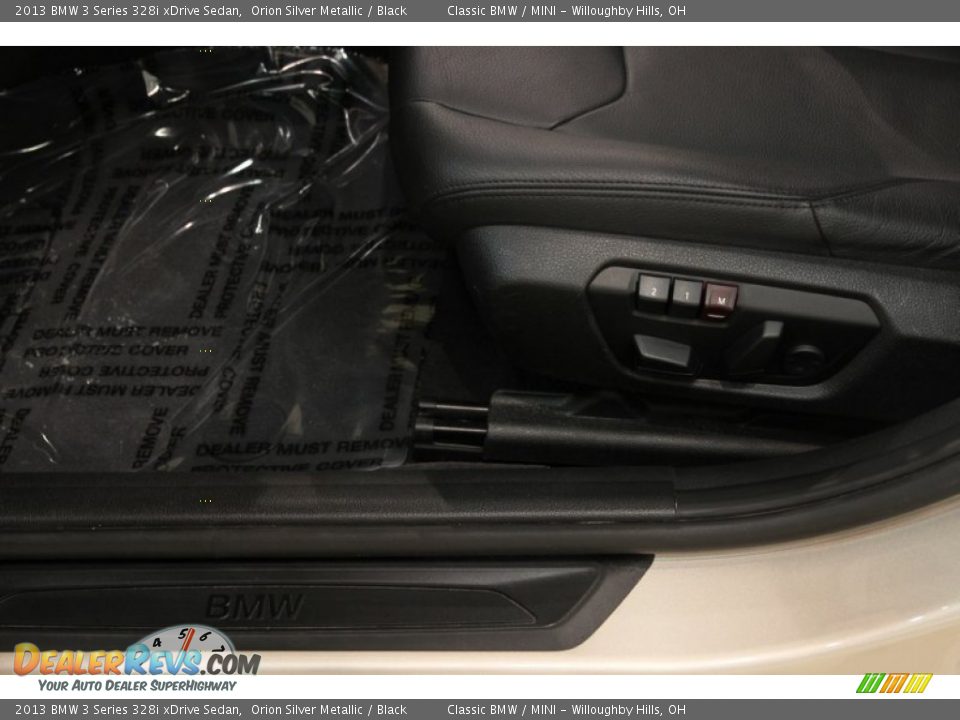 2013 BMW 3 Series 328i xDrive Sedan Orion Silver Metallic / Black Photo #9