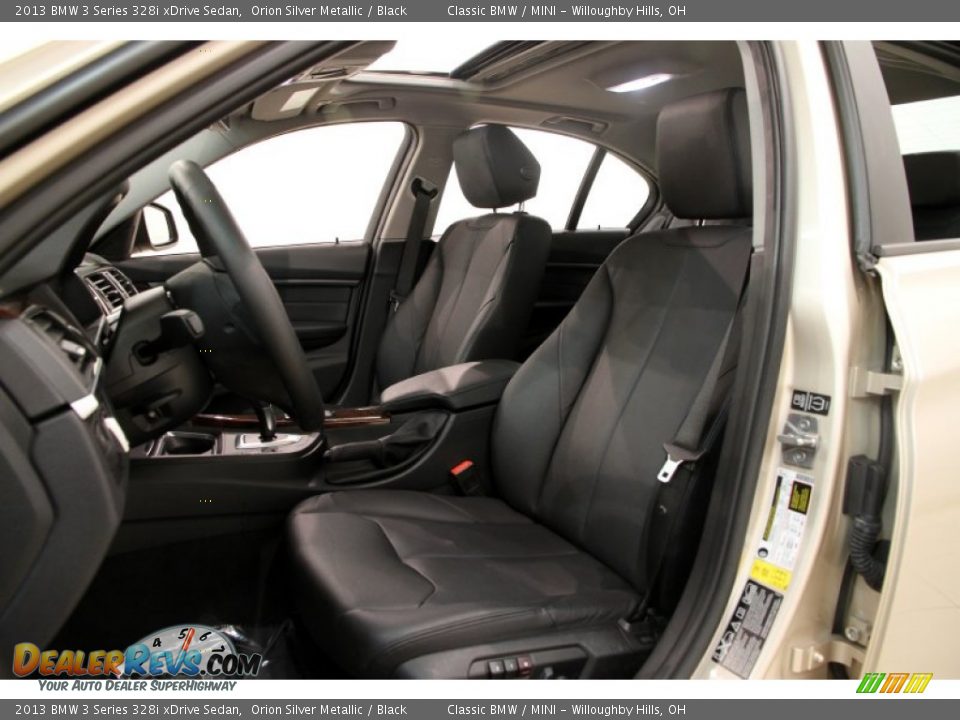Front Seat of 2013 BMW 3 Series 328i xDrive Sedan Photo #10